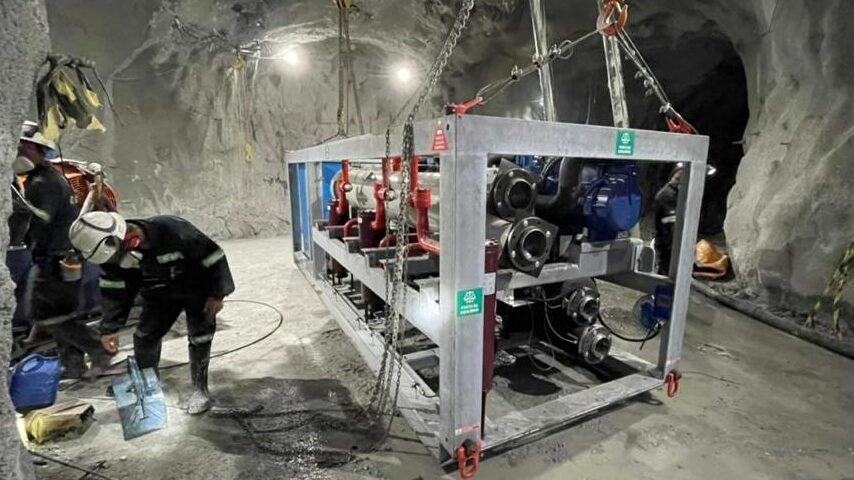 Underground chiller for Brazilian gold mine