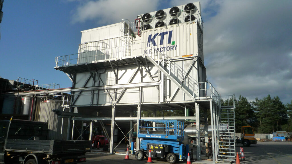 100 tons of ice production for Europe's largest and most modern fish packer