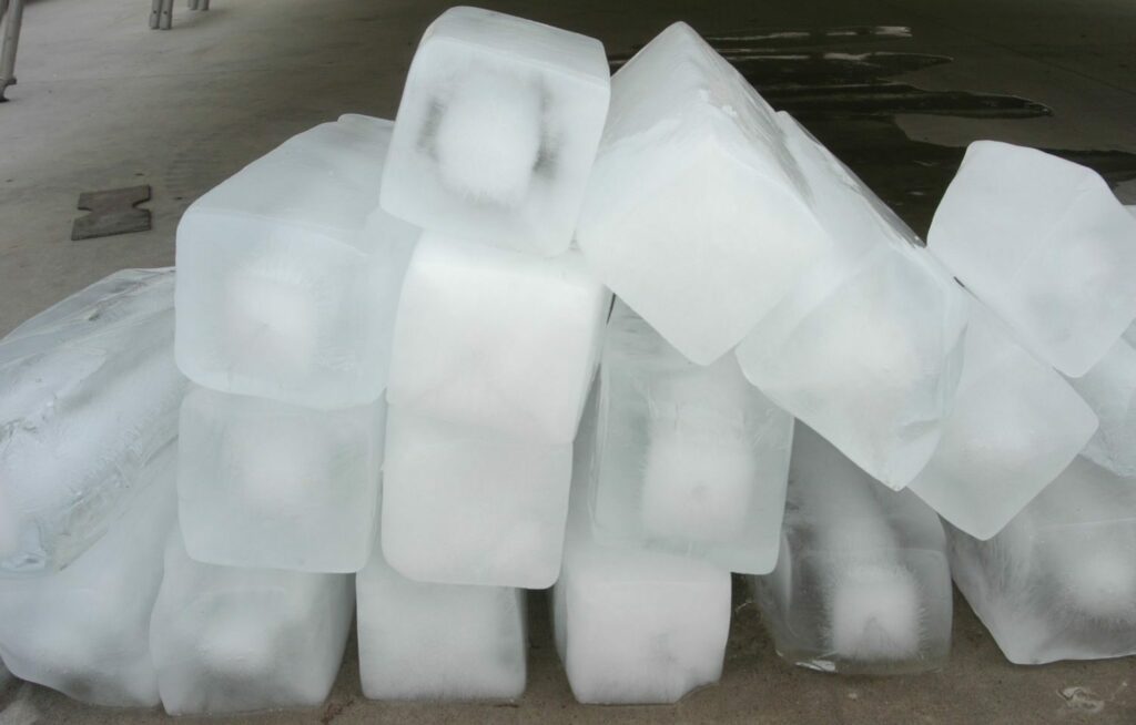Block ice